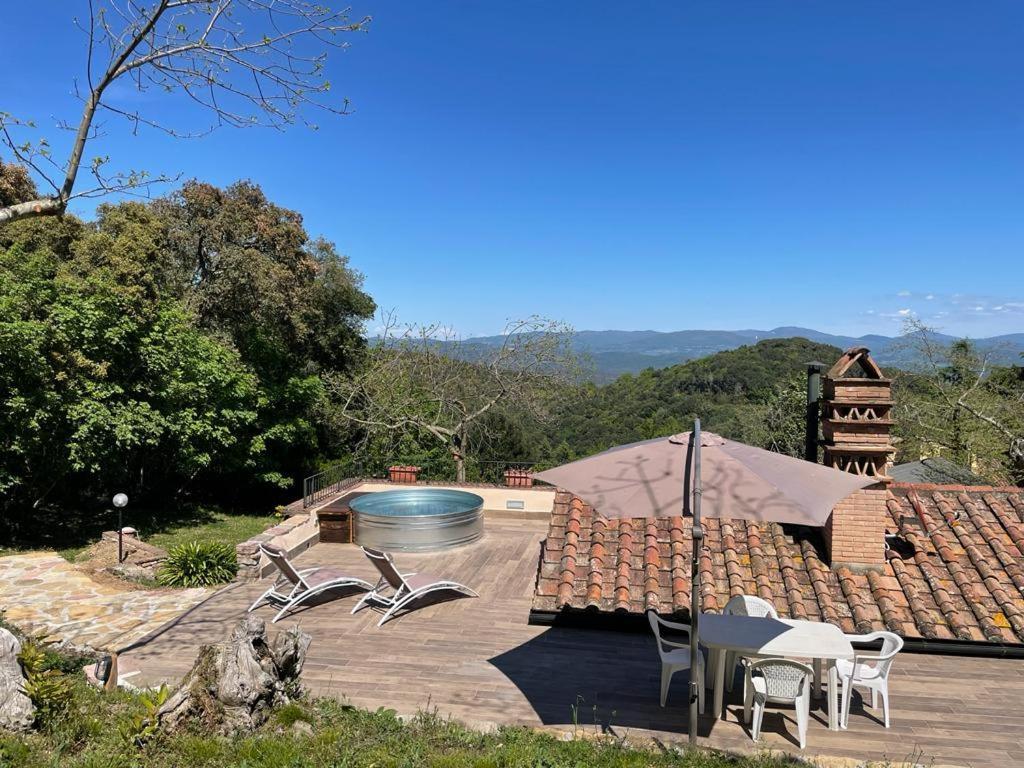 Vila Casa Nel Bosco Sassetta Exteriér fotografie